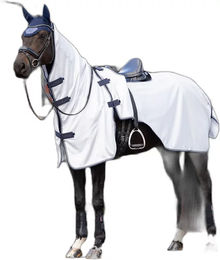 LeMieux Ride On Fliegendecke für Pferde Grau XL – Bild 1 von 7