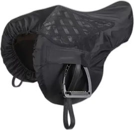LeMieux Ride On GP Sattelbezug für Pferde Schwarz aus Polyester – Bild 1 von 3