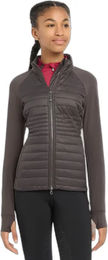 Produktbild von LeMieux Rider Josephine Reitjacke für Mädchen in Schwarz und Grau Größe 7/8 Jahre