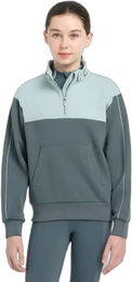 Produktbild von LeMieux Rider Kate Quarter Zip Sweatshirt Pullover für Kinder Blau