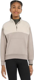 Produktbild von LeMieux Rider Kate Quarter Zip Sweatshirt Pullover für Kinder in Beige
