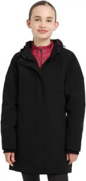 Produktbild von LeMieux Rider Skye Reitjacke für Kinder wasserdicht und gefüttert mit Fleece in Schwarz