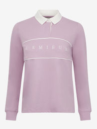Produktbild von LeMieux Rochelle Rugby Shirt Pullover Damen Lila Baumwolle