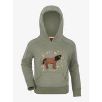 Produktbild von LeMieux Romi Kapuzenpullover für Kinder in Grün aus Baumwolle Größe 8 Jahre