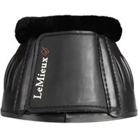 Produktbild von LeMieux Rubber Bell Boots Gamaschen mit Fleece Schwarz XXL