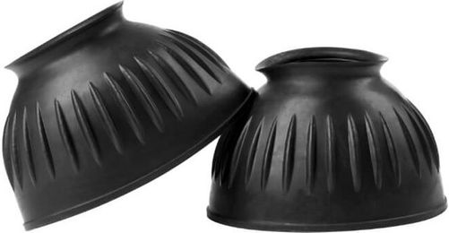 LeMieux Rubber Pull On Over Reach Boots Gamaschen aus Naturkautschuk Größe L – Bild 1 von 3