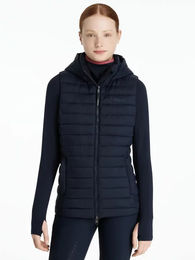 LeMieux Ruby Steppweste für Mädchen aus Daunen und Federn wasserdicht in Marineblau – Bild 1 von 1