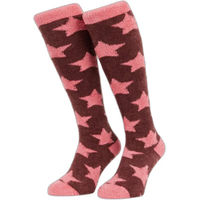 Produktbild von LeMieux Sasha Star Reitsocken Winter Unisex Rot Bunt Größe 36/40