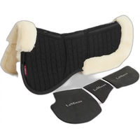 Produktbild von LeMieux Sattelpad Merino+ ProSorb 3 aus Wolle Schwarz Größe M