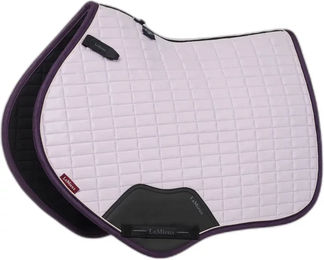 Produktbild von LeMieux Sattelunterlage Square aus Wildleder für Ponys in Lila