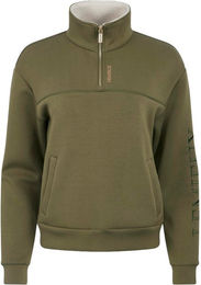 LeMieux Scarlet Quarter Zip Pullover Damen Willow Green Größe 34 – Bild 1 von 1