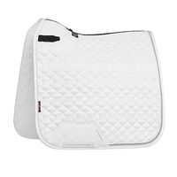 Produktbild von LeMieux Schabracke Crystal Suede Weiß Dressur für Warmblut Full/WB
