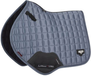 LeMieux Schabracke Loire Classic Satin CC Square Springschabracke Ice Blue Größe L – Bild 1 von 1