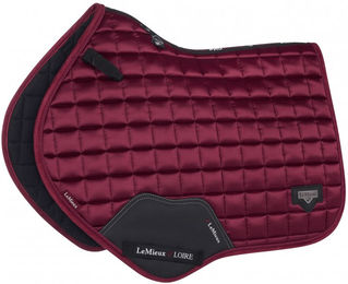 LeMieux Schabracke Loire Classic Satin CC Square Springschabracke Mulberry Grösse L – Bild 1 von 1