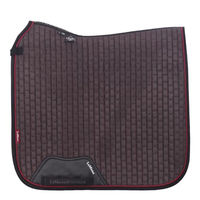Produktbild von LeMieux Schabracke Suede Square Dressur Dunkelgrau für Warmblut/WB