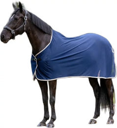 LeMieux Scrim Mesh-Decke für Pferde Blau 135 cm – Bild 1 von 10