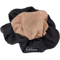 Produktbild von LeMieux Scrunchie mit Crystalnetz für Damen in Schwarz und Beige