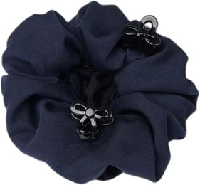 LeMieux Scrunchie mit Kristallnetz für Damen aus Stoff in Schwarz oder Blau – Bild 1 von 3