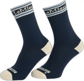 Produktbild von LeMieux Sealskinz Reitsocken Unisex aus Tactel Blau Größe 30/36