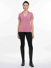Produktbild von LeMieux Serena Reitpolo Damen Rosa Baumwolle Größe 36