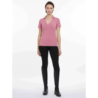 Produktbild von LeMieux Serena Reitpolo Damen Rosa Baumwolle Größe 36