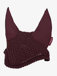 Produktbild von LeMieux Signature Fly Hood für Pferde aus Velours in Rot Größe XL