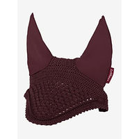 Produktbild von LeMieux Signature Fly Hood für Pferde aus Velours in Rot Größe XL