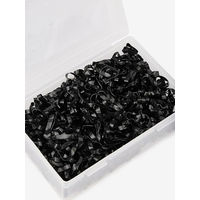 Produktbild von LeMieux Silikon Einflecht-Gummis Schwarz