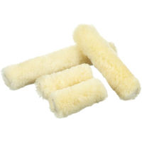 Produktbild von LeMieux Simuwool Halfter und Stricke Set für Pferde in Braun Natur mit Plüsch