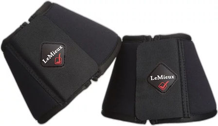 LeMieux Soft Shell Over Reach Gamaschen aus Neopren Schwarz Größe M – Bild 1 von 3