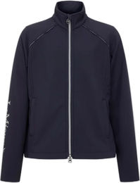 Produktbild von LeMieux Soft Shell Reitjacke für Mädchen mit Fleece-Futter und wasserabweisender Funktion in Blau Größe 11/12 Jahre