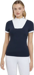 Produktbild von LeMieux Sophia Reitshirt Damen Blau Größe 44