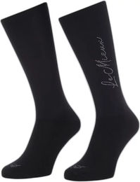LeMieux Sparkle Turniersocken Unisex Schwarz Nylon – Bild 1 von 5