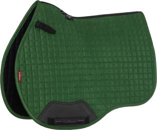 LeMieux Springschabracke Square Suede Grün S/M – Bild 1 von 2