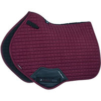 Produktbild von LeMieux Springschabracke Suede CC Square für Ponys in Bordeaux