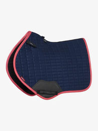Produktbild von LeMieux Springschabracke Suede Close Contact Square Velours Blau S/M