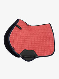 Produktbild von LeMieux Springschabracke Suede Close Contact Square Velours Rot S/M