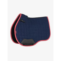 Produktbild von LeMieux Springschabracke Suede GP Square Velours Blau Größe L