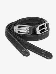 Produktbild von LeMieux Steigbügelriemen aus Leder in Schwarz