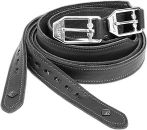 Produktbild von LeMieux Steigbügelriemen aus Leder in Schwarz
