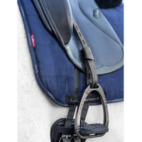 Produktbild von LeMieux Steigbügelriemen aus Leder in Schwarz oder Blau