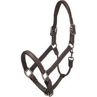 Produktbild von LeMieux Stitched Hunter Lederhalfter für Warmblut in Braun
