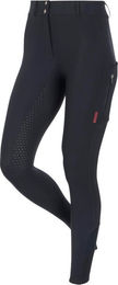 LeMieux Stormwear Reithose Damen mit Halbbesatz Schwarz Größe 40 – Bild 1 von 1
