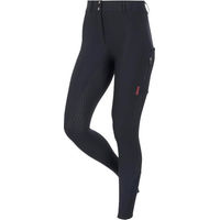 Produktbild von LeMieux Stormwear Reithose Damen mit Halbbesatz Schwarz Größe 46