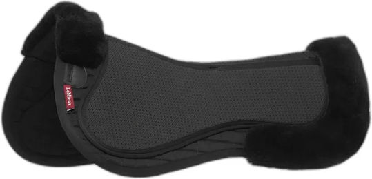 LeMieux Streamline Halbpolster für Pferde Schwarz Baumwolle Größe L – Bild 1 von 3