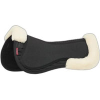 Produktbild von LeMieux Streamline Sattelpad Halbpolster Baumwolle Schwarz/Natur Größe M