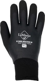 Produktbild von LeMieux Thermal Arbeitsreithandschuhe für Pferde Unisex wasserdicht mit Fleece Futter Schwarz Größe M