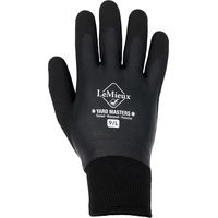 Produktbild von LeMieux Thermal Arbeitsreithandschuhe für Pferde Unisex wasserdicht mit Fleece Futter Schwarz Größe S