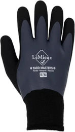 LeMieux Thermo-Arbeitshandschuhe für Reiter Winter wasserdicht Unisex Größe S Blau – Bild 1 von 6