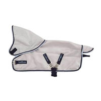 Produktbild von LeMieux Toy Pony Fliegendecke für Ponys in Grau/Marineblau